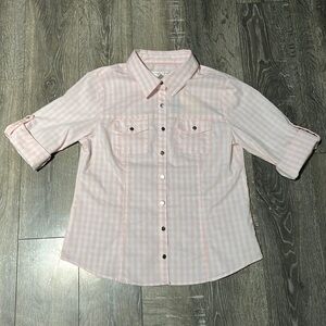 Womens Christopher & Banks button down shirt NWT size petite small